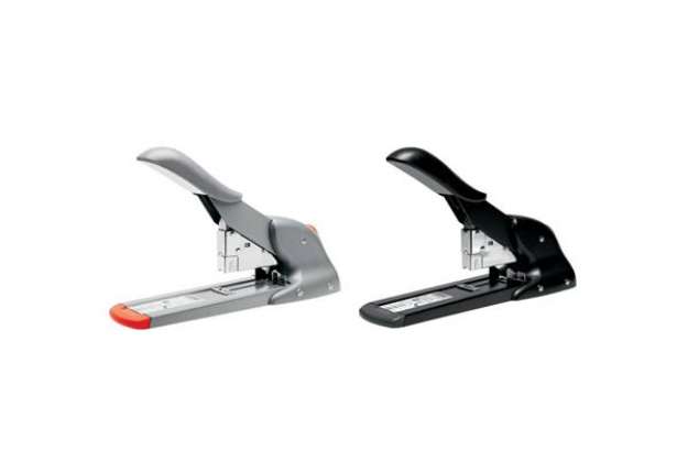 Immagine di Cucitrice per alti spessori Rapid HD110 Fashion Heavy Duty 110 fogli grigio/arancio - 21080815