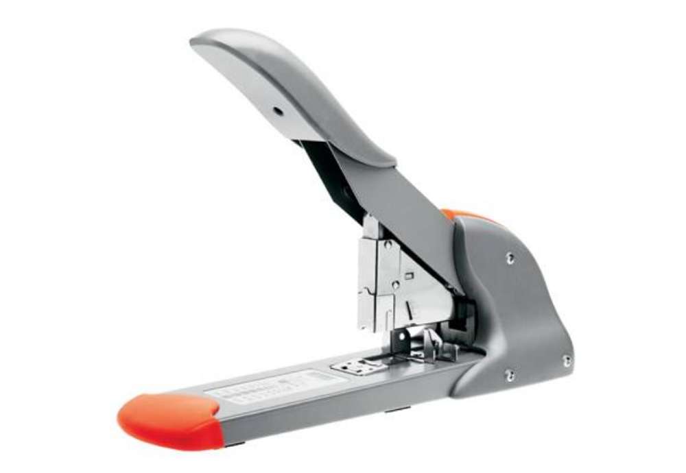 Immagine di Cucitrice per alti spessori Rapid HD210 Fashion Heavy Beauty 210 fogli grigio/arancio - 23633700
