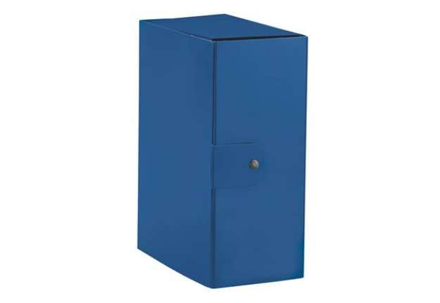 Immagine di Cartelle portaprogetti Esselte C95 DELSO ORDER dorso 15 cm presspan lucido blu 25x35 cm - 390395050