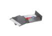 Immagine di Cartelle a 2 lembi Esselte I54 DELSO LINE 6/I50 bianco/grigio 25x32 cm dorso 1,5 cm  6 cartelle - 39