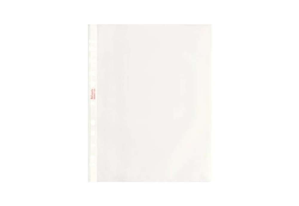 Immagine di Buste a perforazione universale goffrate Esselte OFFICE 22x30 cm trasparente antiriflesso  conf.150