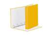 Immagine di Raccoglitore Esselte Meeting a 4 anelli tondi 30mm cartone rivestito in PP giallo 22x30cm dorso 4cm