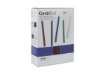 Immagine di Dorsi plastici a 21 anelli GBC CombBind 51 mm A4 bianco  - fino a 450 fogli conf da 50 dorsi - 40282