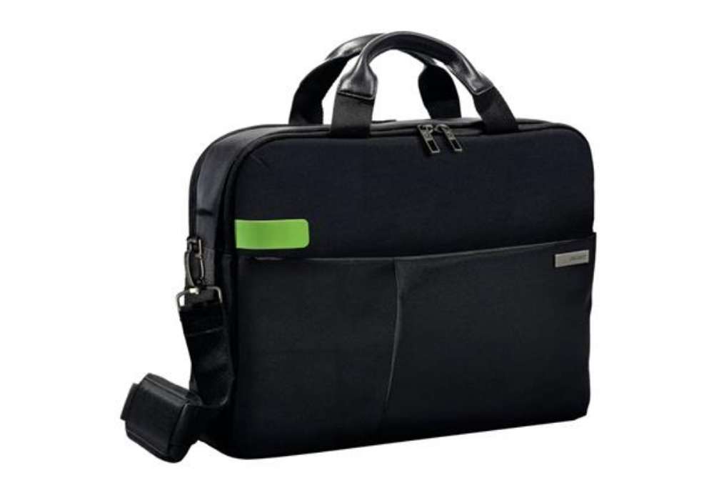 Immagine di Borsa per computer Leitz Smart Traveller 15,6'' in poliestere 2 scomparti nero - 60160095