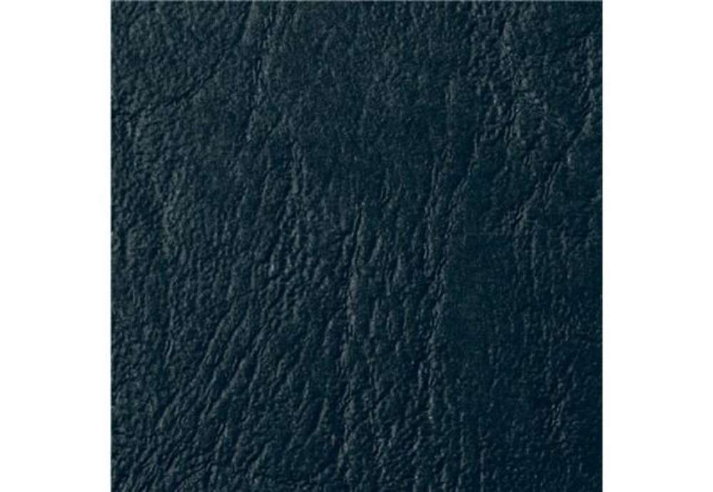 Immagine di Copertine per rilegatura GBC Leathergrain in cartoncino goffrato a4 nero  conf da 100 copertine - CE