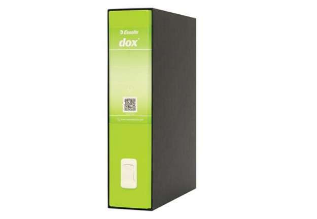 Immagine di Registratore a leva DOX2 Protocollo 28,5x35 cm - dorso 8 cm verde greenery D26226