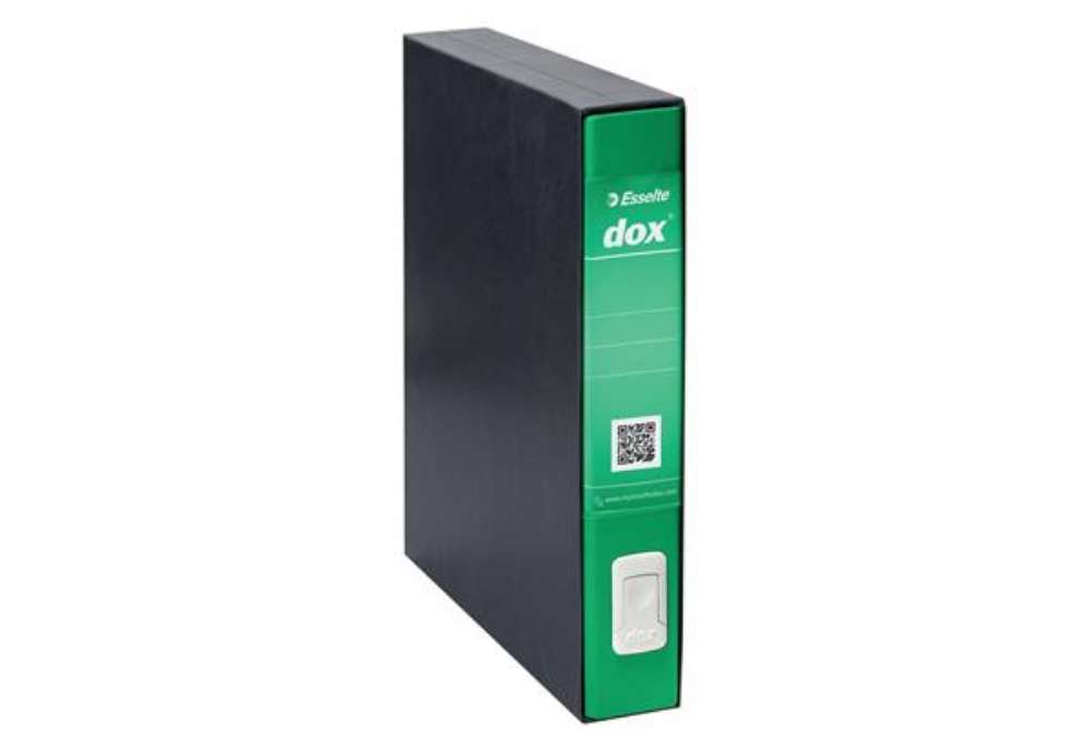 Immagine di Registratore a leva DOX4 Commerciale 28,5x31,5 cm - dorso 5 cm verde - D26414