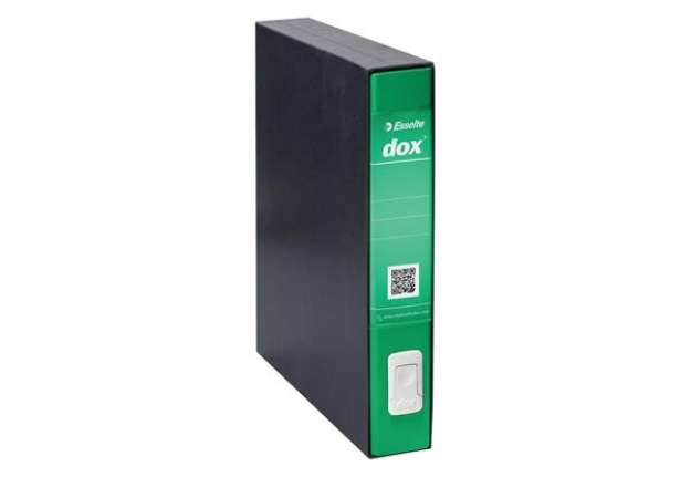 Immagine di Registratore a leva DOX4 Commerciale 28,5x31,5 cm - dorso 5 cm verde - D26414
