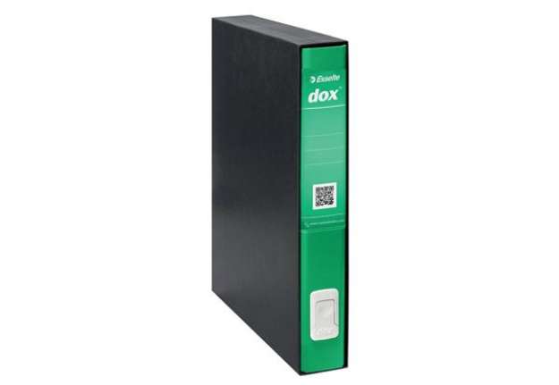 Immagine di Registratore a leva DOX5 Protocollo 28,5x35 cm - dorso 5 cm verde D26514