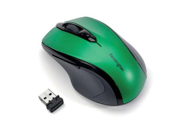 Immagine di Mouse wireless Kensington Pro Fit medie dimensioni verde K72424WW