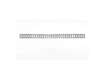 Immagine di Spirali metalliche a 34 anelli GBC WireBind W18 12 mm a4 nero conf da 100 spirali - RG810810
