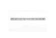 Immagine di Spirali metalliche a 34 anelli GBC WireBind W18 12 mm a4 nero conf da 100 spirali - RG810810
