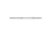 Immagine di Spirali metalliche a 34 anelli GBC WireBind 14 mm a4 argento conf da 100 spirali - RG810997