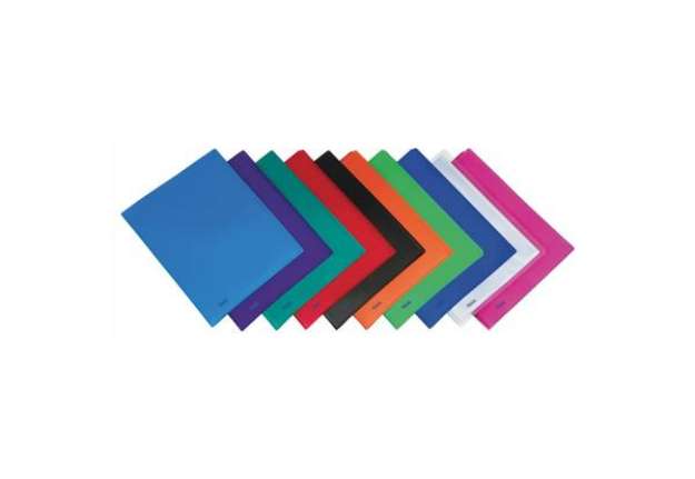 Immagine di Portalistino a fogli fissi FAVORIT Sviluppo buccia d'arancia 22x30 cm 80 buste trasparente - 1004603