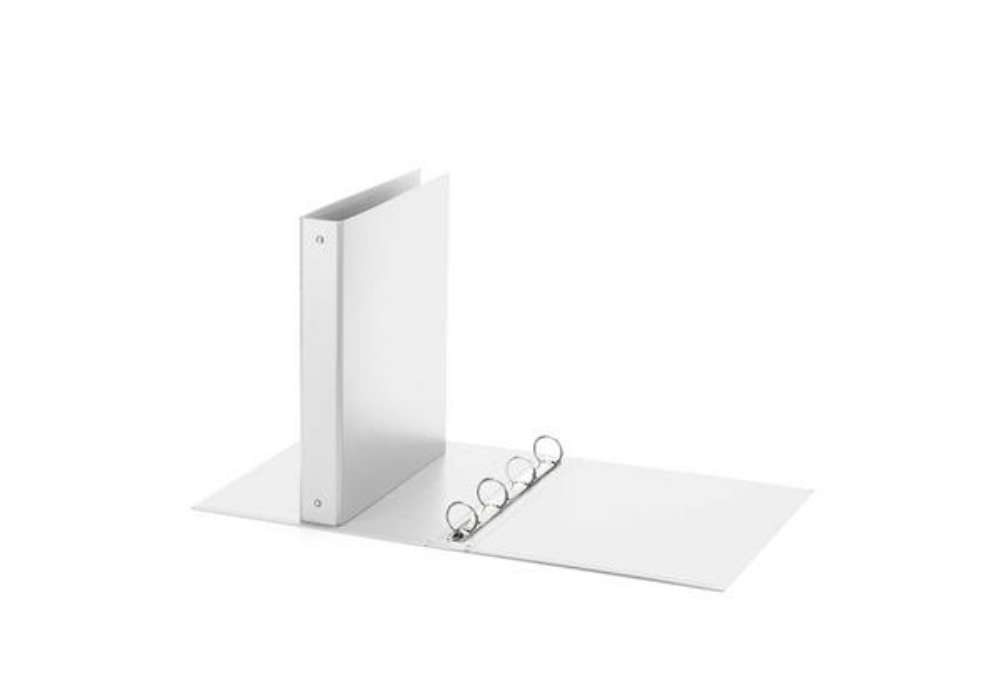 Immagine di Raccoglitore FAVORIT Europa 22x30 cm 4 anelli tondi Ø 30 mm - dorso 4 cm bianco 400051158