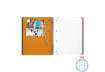 Immagine di Quaderno spiralato OXFORD International Activebook Maxi A4+ grigio/arancio quadretti 5 mm - 10010432