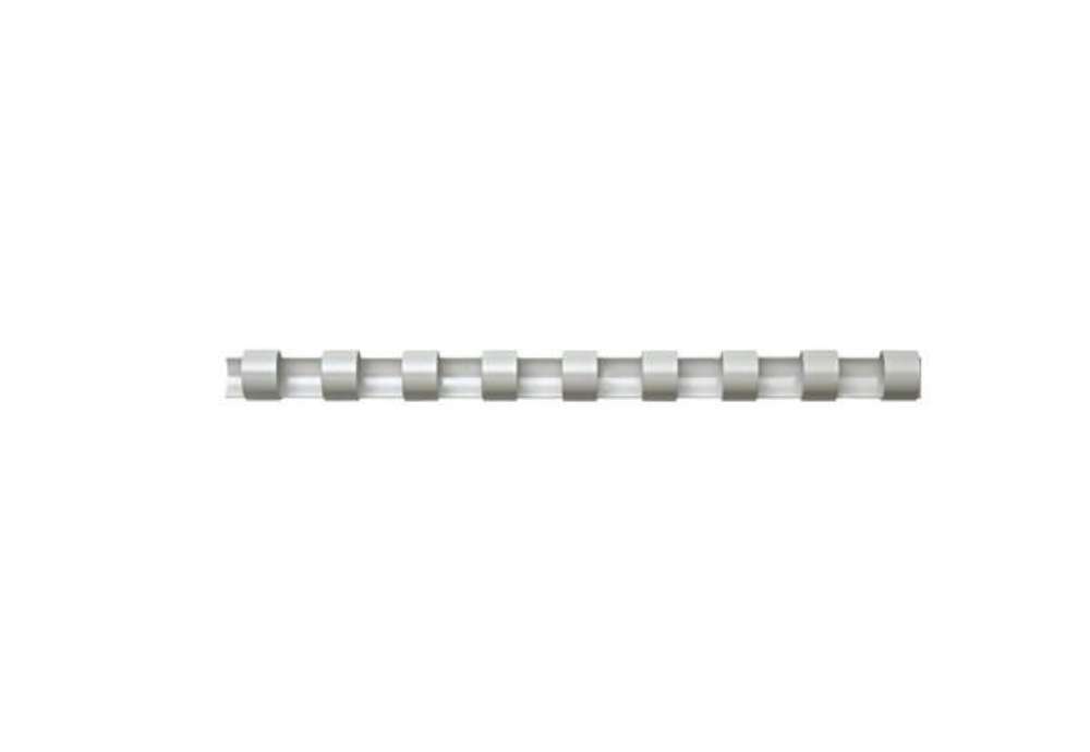Immagine di Dorsi plastici FELLOWES bianco ad anello ovale 32 mm - 241-280 fogli conf.50 - 5349002