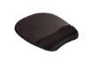 Immagine di Tappetino mouse con poggiapolsi FELLOWES Memory nero 27,6x23,2x3,2 cm- 9176501