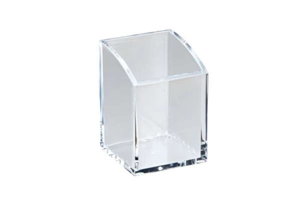 Immagine di Portapenne MAUL a bicchiere acrilico trasparente 7x7x10,4 cm Z720000