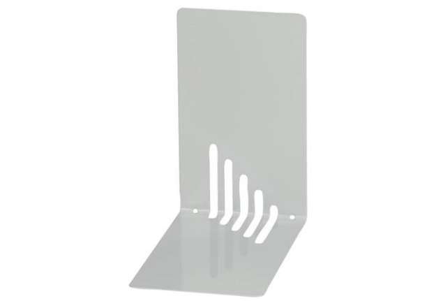 Immagine di Reggilibri MAUL acciaio grigio 140x140x85mm Conf. 2 pezzi - Z710052