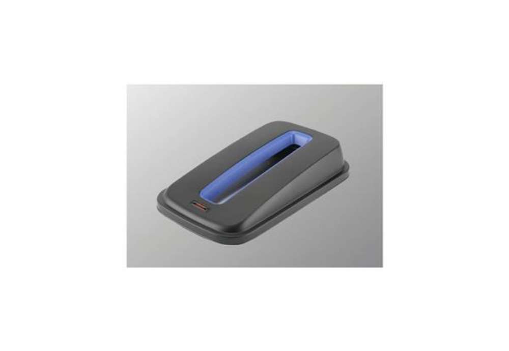 Immagine di Coperchio per contenitori Geo - carta Vileda Professional in PPL nero/blu 137731