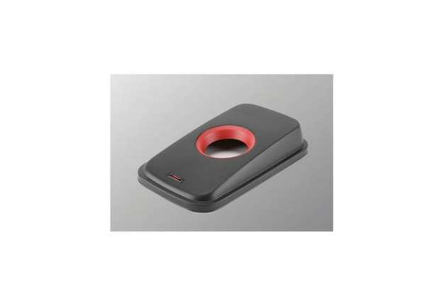 Immagine di Coperchio per contenitori Geo - bottiglie Vileda Professional in PPL nero/rosso - 137732