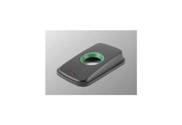 Immagine di Coperchio per contenitori Geo - bottiglie Vileda Professional in PPL nero/verde - 137734