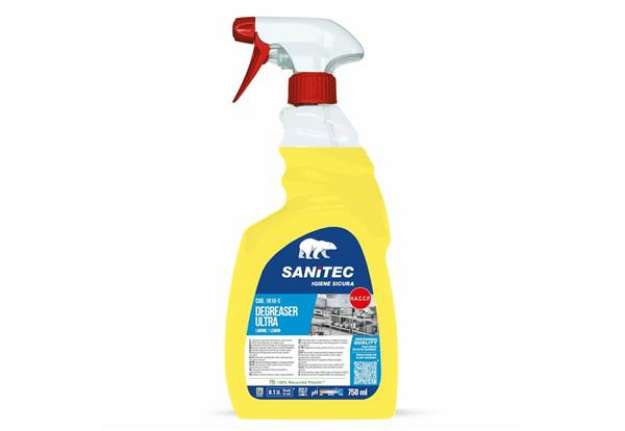 Immagine di Sgrassatore concentrato multisuperficie SANITEC Ultra limone  - 750 ml 1810-S