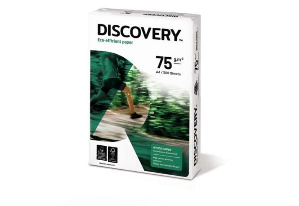 Immagine di Carta per fotocopie A4 Discovery 75 g/m²  Risma da 500 fogli - NDI0750509