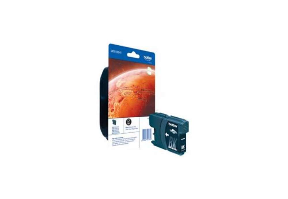 Immagine di Cartuccia inkjet alta resa 1100 Brother nero LC-1100HYBK