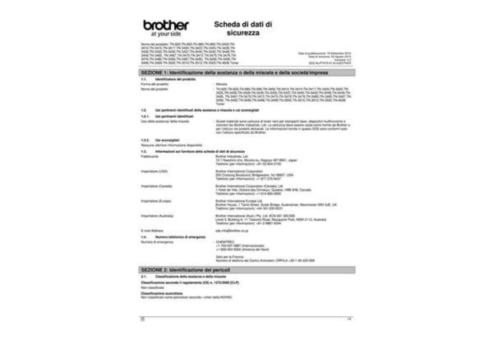 Immagine di Toner alta resa Brother nero  TN-3480