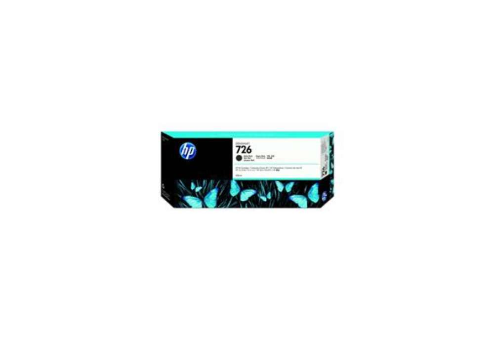 Immagine di Cartuccia inkjet 726 HP nero opaco  CH575A