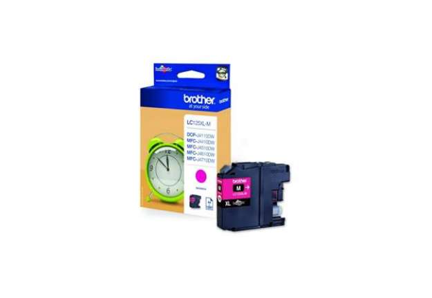 Immagine di Cartuccia inkjet alta resa LC-125 Brother magenta LC-125XLM