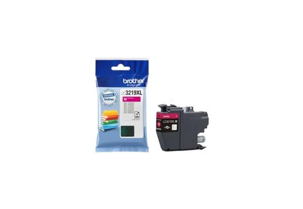 Immagine di Cartuccia inkjet alta resa Brother magenta LC-3219XLM