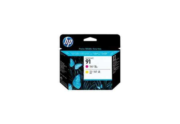 Immagine di Testina di stampa 91 HP magenta +giallo  C9461A
