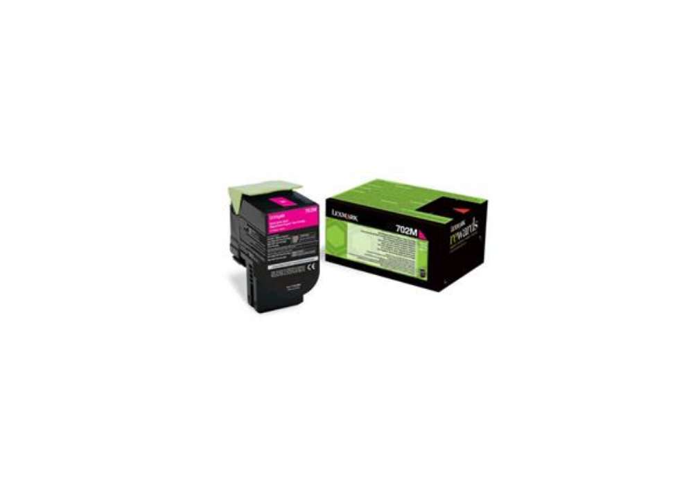 Immagine di Toner return program 702M Lexmark magenta 70C20M0