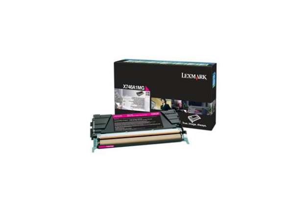 Immagine di Toner return program X746, X748 Lexmark magenta X746A1MG