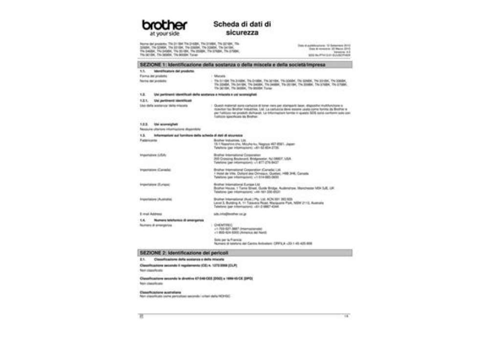 Immagine di Toner alta capacità 329 Brother giallo  TN-326Y