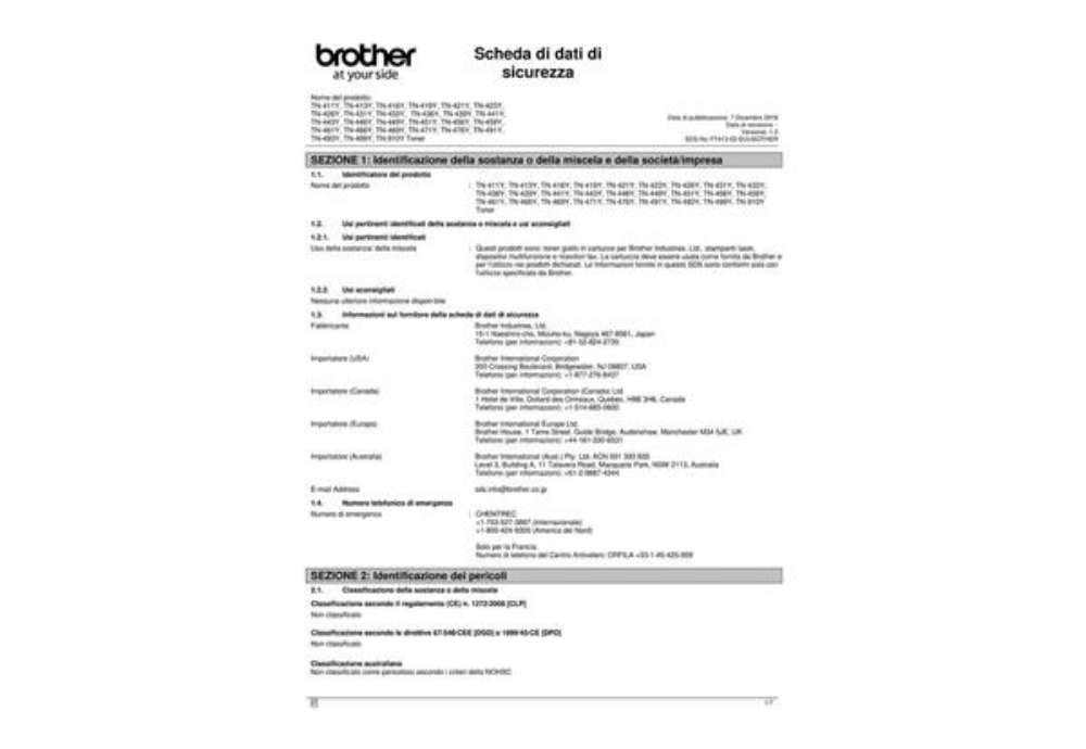 Immagine di Toner alta resa Brother giallo  TN-423Y