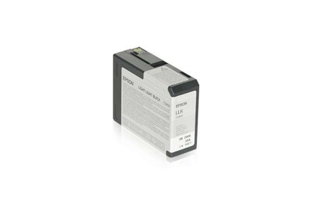 Immagine di Cartuccia inkjet ink pigmentato T5809 Epson nero chiaro-chiaro C13T580900
