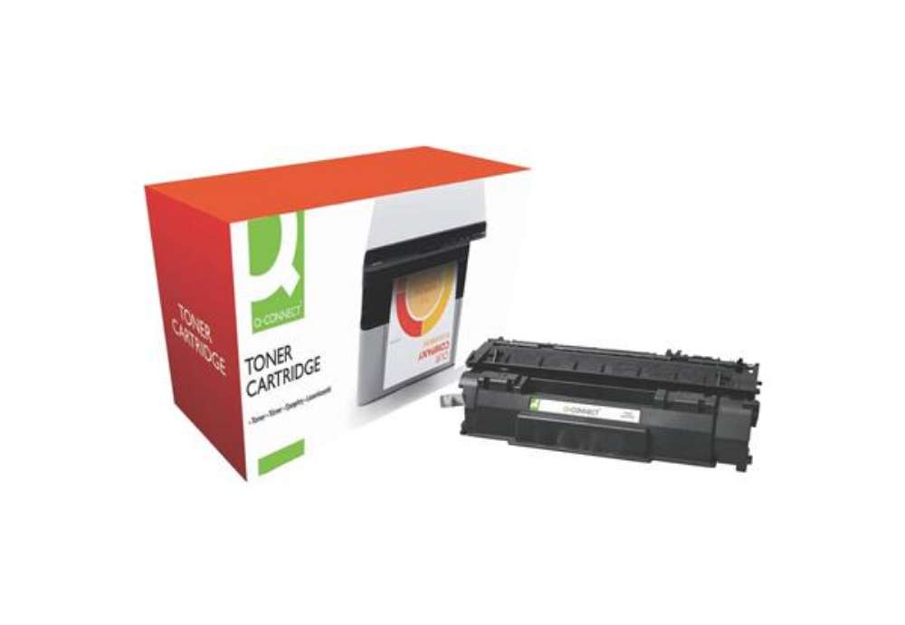 Immagine di Toner Q-Connect rigenerato HP 53A - HP Q7553A nero - KF04324