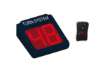 Immagine di Display eliminacode LED a 2 cifre PRINTEX  + radiocomando nero TR/DIS/2 LED K