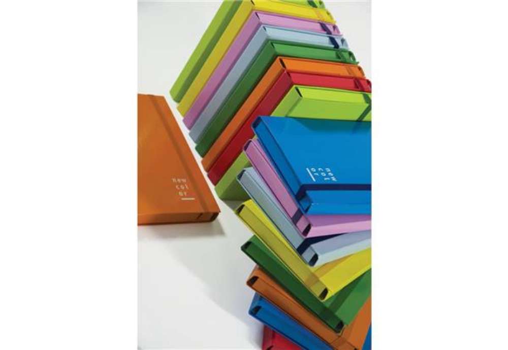 Immagine di Cartella a 3 lembi con elastico piatto BREFIOCART NEW COLOR 25x35 cm dorso 10 cm verde chiaro - 0221