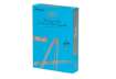 Immagine di Carta colorata A3 Sylvamo Rey Adagio 80 g/m² blu intenso 51 - Risma da 500 fogli - ADAGI80X470