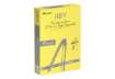 Immagine di Carta colorata A4 Sylvamo Rey Adagio 80 g/m² giallo intenso 66 - Risma da 500 fogli - ADAGI080X636