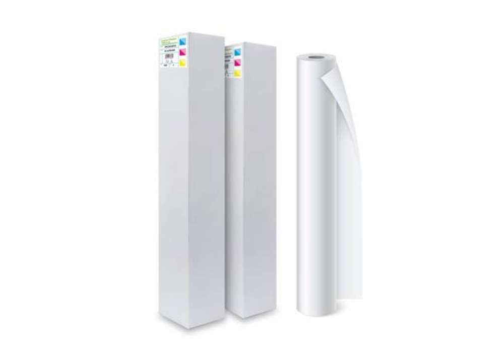 Immagine di Rotoli carta plotter Rotolificio Pugliese pura cellulosa opaca Cristal 80 g/mq 62,5 cm x 50 m - conf