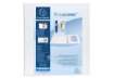 Immagine di Raccoglitore personalizzabile Exacompta A4 maxi Kreacover® bianco 4 anelli a D 50 mm - 51944E
