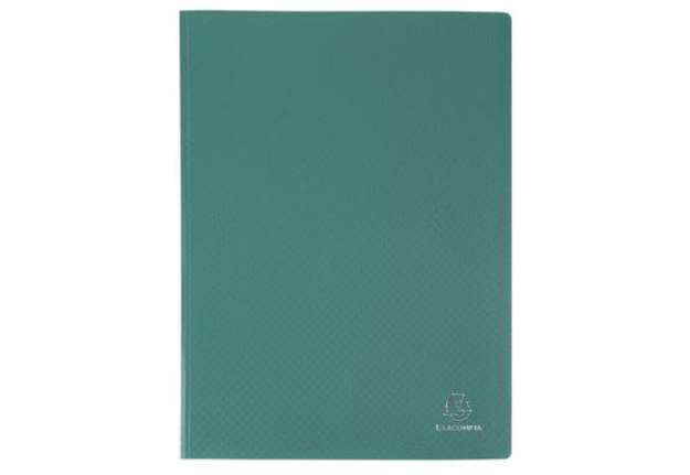 Immagine di Portalistini Exacompta LINEA OPACO 8 colori assortiti ppl A4 20 buste 8520E