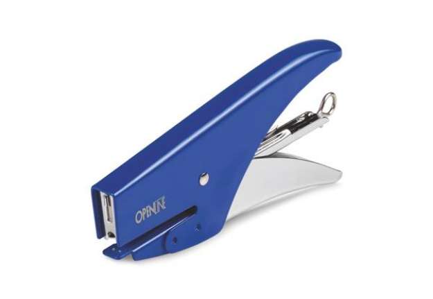 Immagine di Cucitrice manuale a pinza OPENLINE passo 6 max 18 ff blu 0185B