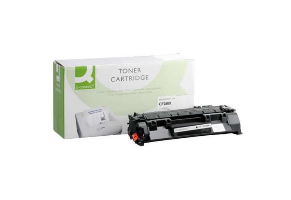 Immagine di Toner Q-Connect rigenerato HP CF280X nero - KF16488